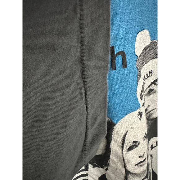 Sonic Youth "We Don't Like the Grub in Here" Vintage Reprint Single Stitch - Picture 5 of 6